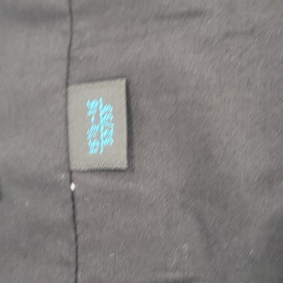 Bibas slim fit long-sleeve black shirt size medium  15.5 16 - Picture 4 of 4